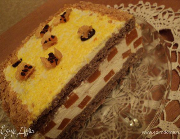 Пляцок в разрезе.