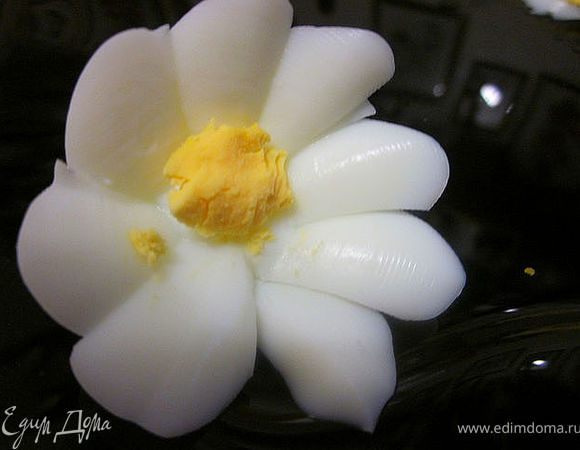 7)Серединку можно сделать из желтка или моркови.