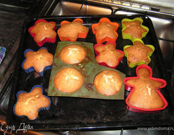 Выпекать 25-35-минут(готовность проверить палочкой)