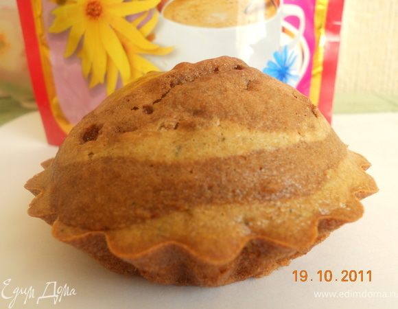 выпекаем наши кексы 25-30 минут при 180 гр и приятного чаепития!