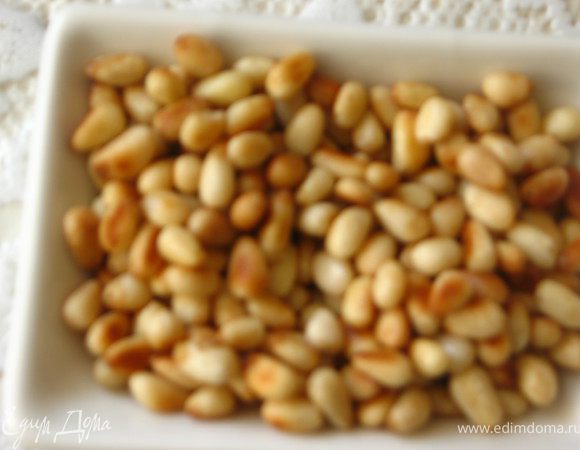 Орешки обжарить