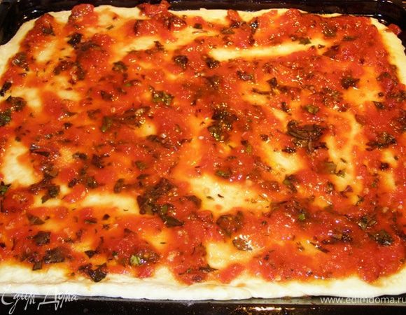 Покроем томатным соусом