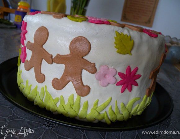 Вырезала-выдавливала их с помощью формочки для рождественского печенья. 