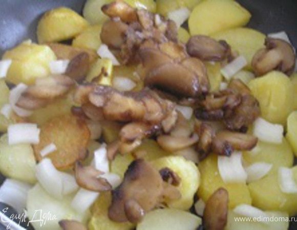 затем грибы,