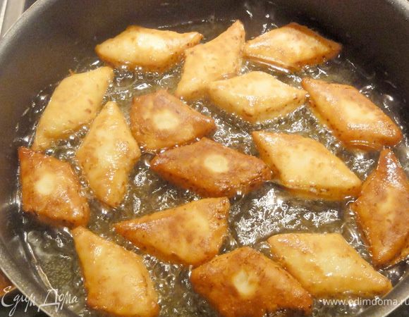 Жарим во фритюре.