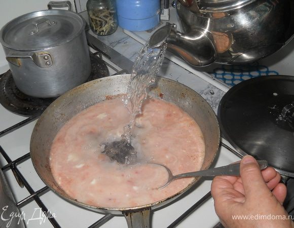 Разбавить все это кипяченой водой.