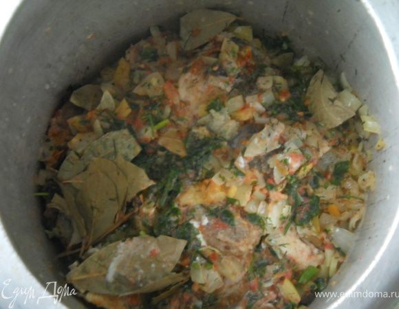 В результате в скороварке должно получиться примерно вот такое: