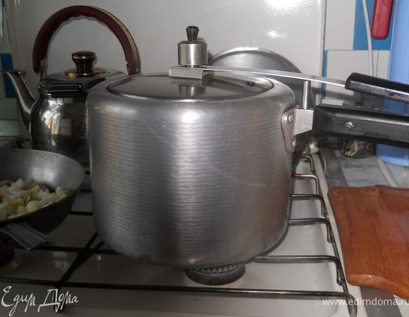 Как только скороварка начнет стравливать пар через предохранительный клапан с характерным свистом - перейти на МИНИМАЛЬНЫЙ огонь.
Тушить 40 минут.
Если рыба с крупными костями 50 минут, ну уж если с очень крупными, то можно 60 минут. Только в этом случае уровень заливаемой предварительно жидкости должен быть не 1/3, а не меньше 1/2 от слоя рыбы. Иначе ПРИГОРИТ.

По истечению указанного времени - просто выключить огонь и ждать остывания скороварки. Стравливать пар принудительно не рекомендую. Так как именно в этот момент блюдо доходит до нужной кондиции.