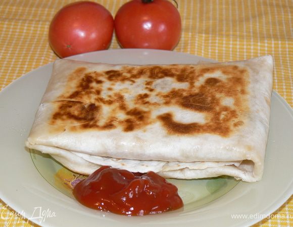 Подать с соусом " сальса"
Приятного аппетита!