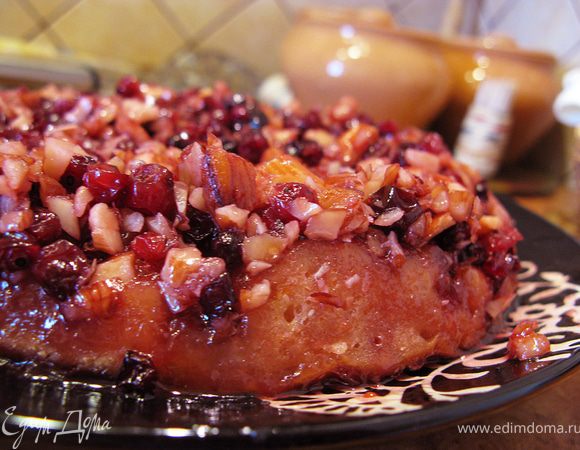 Достать, накрыть тарелкой и переврнуть. Наслаждаемся вкусом!