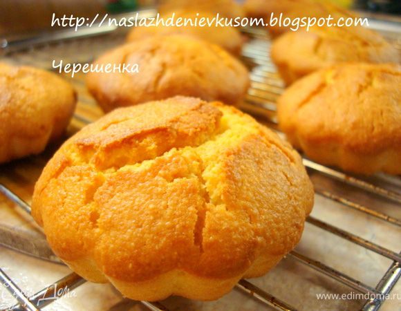 Выпекать в заранее разогретой до 180 градусов духовке 25-30 минут до золотистого цвета… Готовность проверить деревянной шпажкой или зубочисткой…