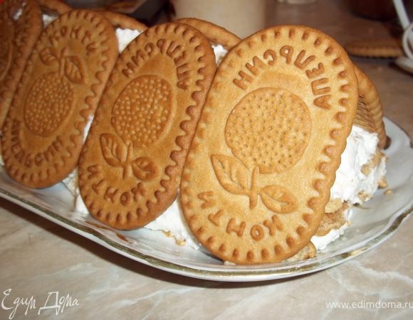 Бока обложить печеньем