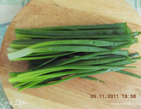 лук вымыть и обсушить