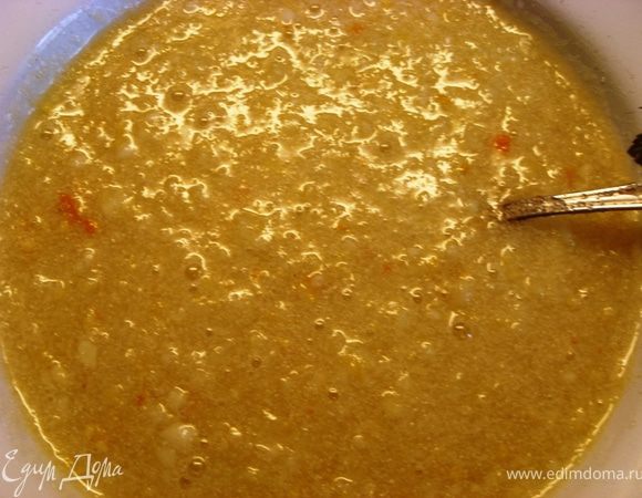 В мисочке смешать все ингредиенты начинки.