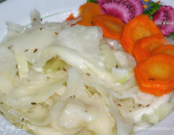 Оставьте на 3 суток. Капуста готова, храните в прохладном месте. Приятного аппетита!