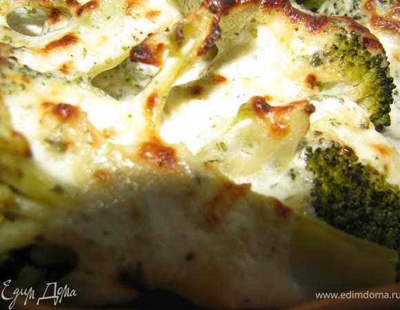 Выпекать в духовке при температуре 200 в течении 5 минут, затем еще 3-5 минут под грилем (240 градусов). Приятного аппетита!