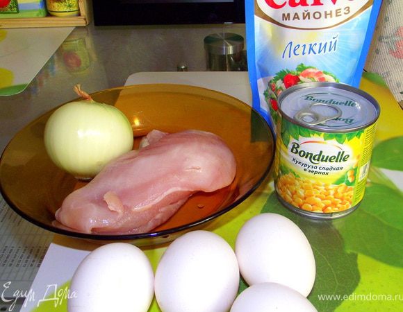 Для начала подготовьте все ингредиенты.