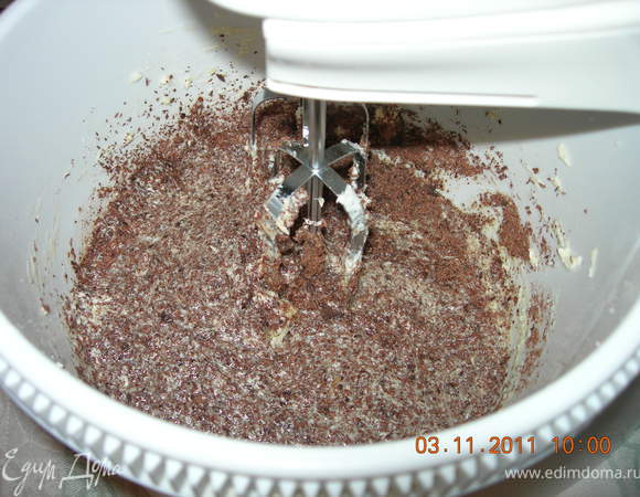 Добавить шоколад в тесто