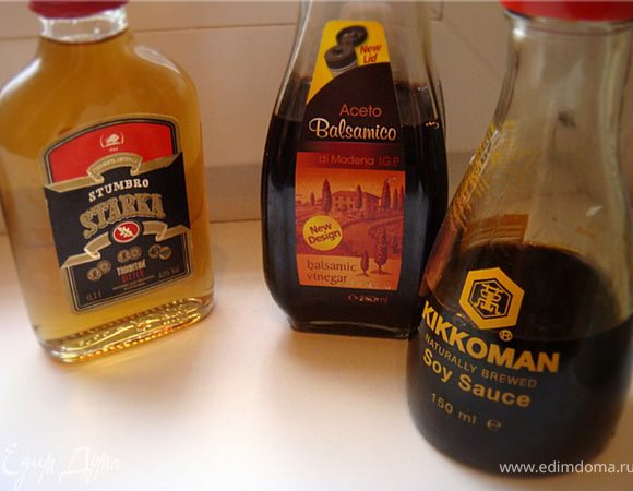 Жидкие ингредиенты, которые я использовала