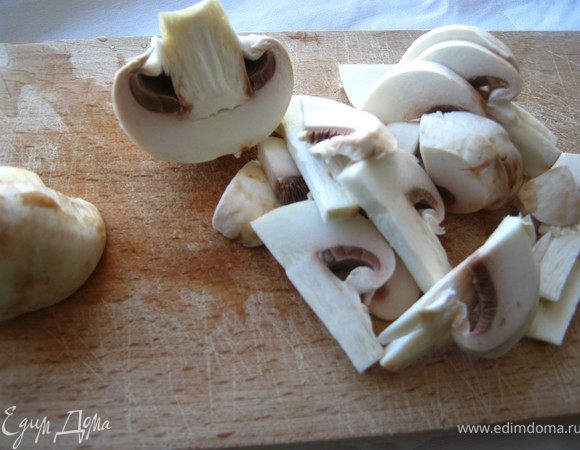 Грибы тонким пластинками