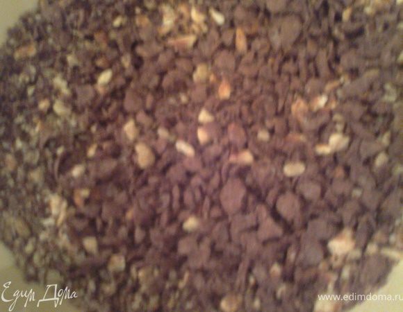 И тоже потолочь.