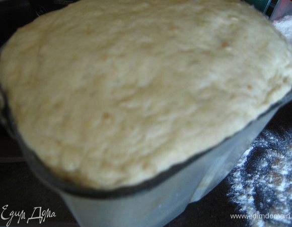 В теплую воду добавить соль, мед, горчицу, оливковое масло. Перемешать. Добавить половину муки и дрожжи. Перемешать. Постепенно добавляя муку, вымесить тесто. Может слегка липнуть к рукам. Я делаю замес в хлебопечке. Оставить в теплом месте для подъема на 1час. Тесто увеличиться в 2-3 раза.