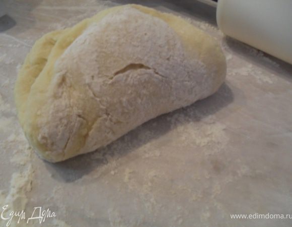 Вот такое вот приятное тесто должно у нас получиться...