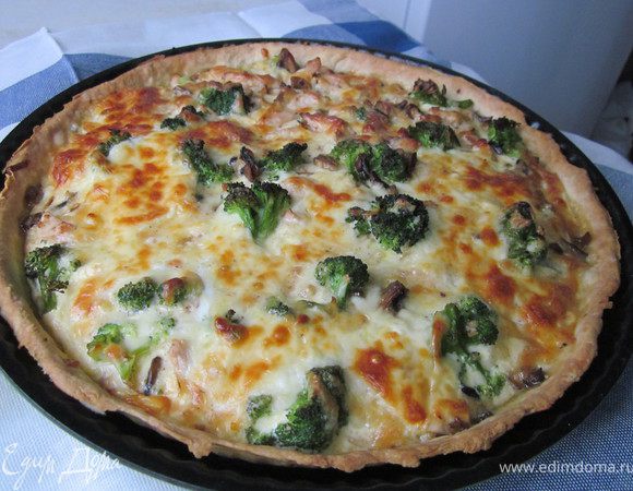 Выпекайте в разогретой до 180°C духовке 40 минут. Приятного аппетита!