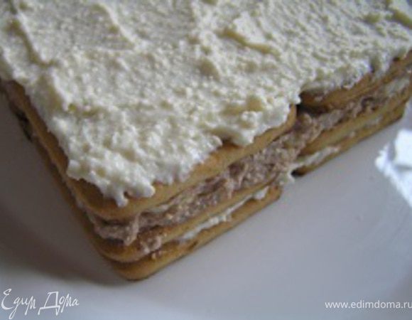 творожно-ванильная масса,