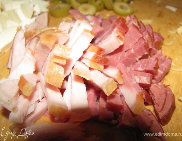 Балык - соломкой.