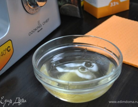 Желатин замочит в холодной воде