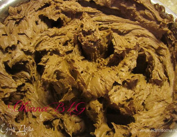 После охлаждения взбить.