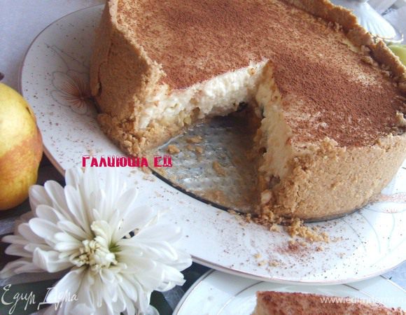 Вот такой вот, очень вкуусный  вышел овсяной пирог! Приятного аппетита, Друзья мои! :)))