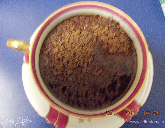 перемешать и добавить шоколад