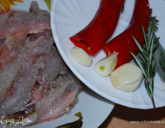 Барабульку почистить до филе.