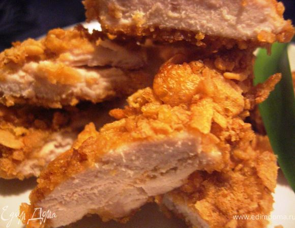 …и затем коротко обжарить в хорошо нагретом масле на сковороде.  