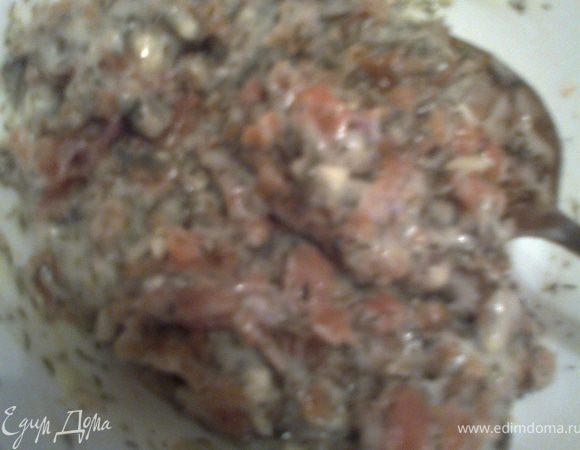 Перемешиваем до однородной массы.