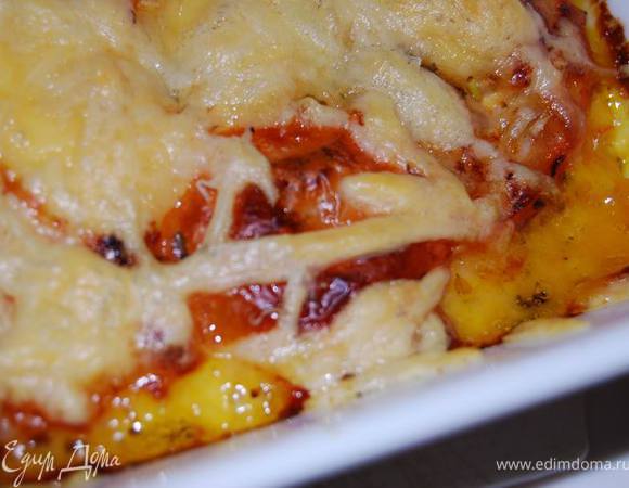 Запекаем в духовке при 180-190 градусах 20-25 минут. Приступаем к дегустации. Очень хорошо подойдет в качестве горячего гарнира к острому мясу или рыбе.