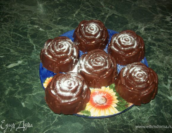 Посыпать сахарной пудрой(по желанию)Приятного чаепития!:)