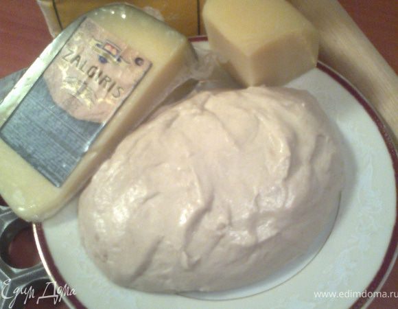 Такой кусочек теста остался...