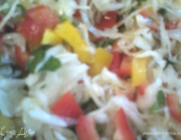 Добавляем яркий перец(можно разный по цвету)