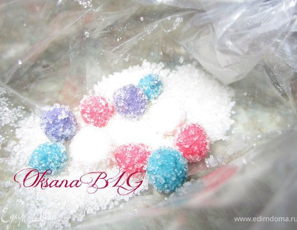 Добавить сахар, потрусить.