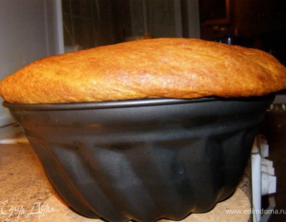 Выпекала я такой объем теста 50 минут.