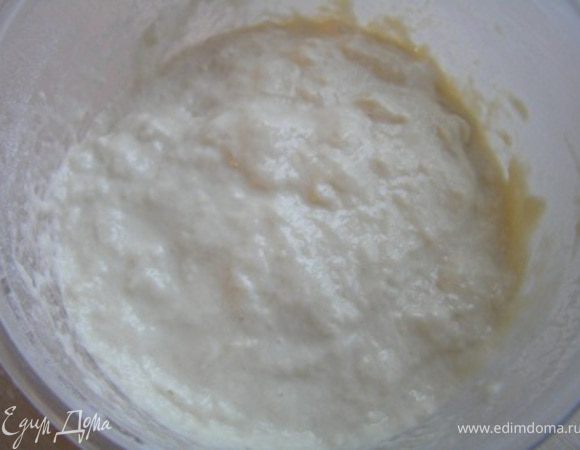 перемешать до однородности, поставить в теплое место.