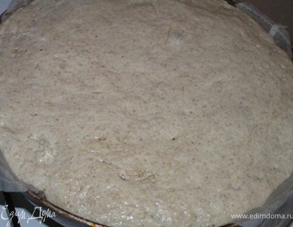 Через 3-4 часа тесто увеличится вдвое - можно выпекать.