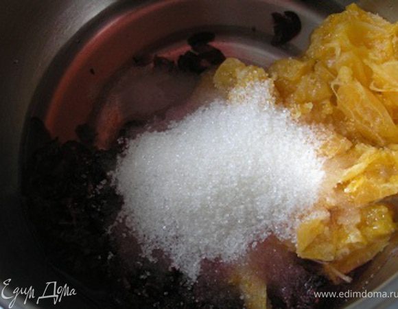 затем сахар