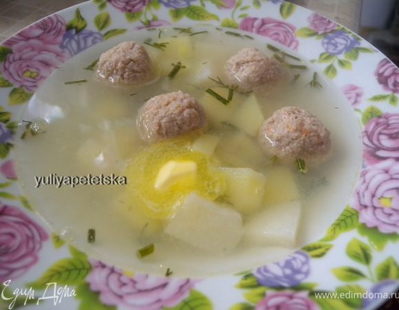 А потом в суп для ребенка. На воде + картофель и укроп. И чайная ложечка сливочного масла уже в тарелку. 