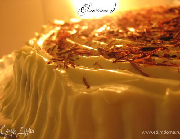 Украшаем шоколадной крошкой. Приятного аппетита!)))