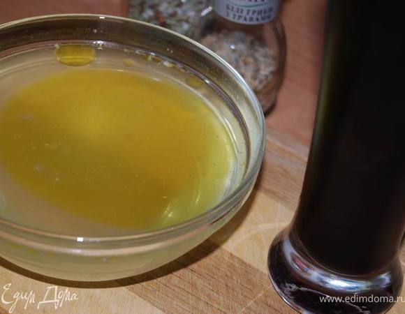 Красное вино и бульон.