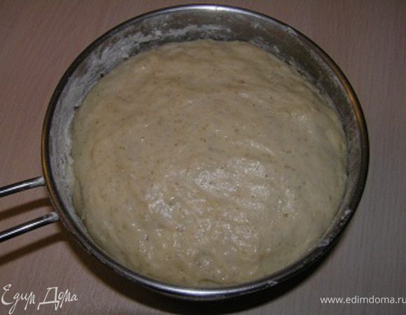 Через 3 часа тесто увеличится вдвое.